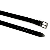 Suni Deri Erkek Spor Siyah Kemer - 4