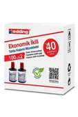 Edding Im-1199 100Ml Yazı Tahtası Mürekkebi Kırmızı 2'li Paket - 1