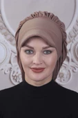 Dökümlü Şapka Tasarım  Caramel - 1