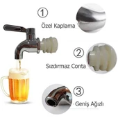 Cam Sebil Için Geniş Ağızlı Bol Sıvı Veren Musluk thumbnail 1