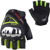 SCOYCO MC44 YARIM MOTOSİKLET ELDİVENİ NEON SARI - 1