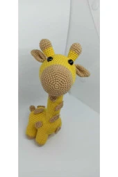 Amigurumi Sevimli Zürafa Lady - 1