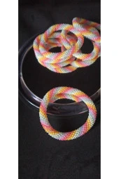 Pastel Tasarım El Yapımi Bileklik Bohem Tarz - 3