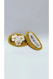 Handmade Tasarım Hediyelik Amigurumi Yeni Trend Işlemeli 2'li Toka Seti thumbnail 1