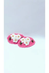 Handmade Tasarım Hediyelik Amigurumi Yeni Trend Işlemeli 2'li Toka Seti - 2