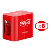 Coca Cola 250 ml 6'lı Kutu x 8 Adet - 1