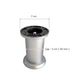 Jumbo Plastik Ayak 20 cm Mobilya Ayağı Gri - 2