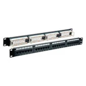 Uranium P24UTP PP-UC6-2524 CAT6 24 Port Patch Panel - 1