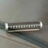 Araç İçi Park Numaratörü Telefon Tutucu 2'si 1 arada Numaratör Stand Araba Aksesuar Standı - 3