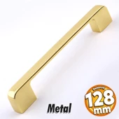 Arel Kulp Mobilya Mutfak Dolabı Çekmece Dolap Kulpları Kapak Kulpu Kulbu Gold Altın 128 mm Metal thumbnail 1