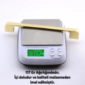 Arel Kulp Mobilya Mutfak Dolabı Çekmece Dolap Kulpları Kapak Kulpu Kulbu Gold Altın 160 mm Metal thumbnail 6