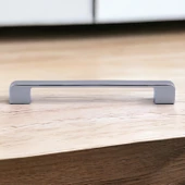 Arel Kulp Mobilya Mutfak Dolabı Çekmece Dolap Kulpları Kapak Kulpu Kulbu Krom Renk 128 mm Metal - 6