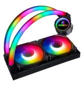 Gamebooster Fan Cpu Sıvı Soğutucu Infınıty 240 Argb 120Mm Siyah - 2