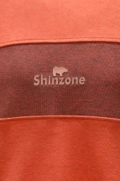 Erkek Standart Fit Bisiklet Yaka Baskılı Pamuklu Kiremit Sweatshirt - 4