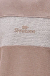 Erkek Standart Fit Bisiklet Yaka Baskılı Pamuklu Sütlü Kahve Sweatshirt - 3