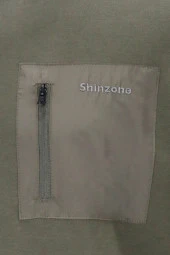 Erkek Standart Fit Bisiklet Yaka Cep Fermuarlı Haki Sweatshirt - 2