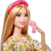 Barbie Spa Günü GKH73-HKT90, Banyo Aksesuarlı Model Oyuncak Bebek - 6