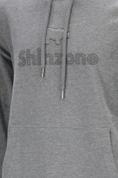 Erkek Standart Fit Kapüşonlu Baskılı Cepli Koyu Gri Sweatshirt - 3