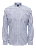 ONLY&SONS Erkek Çizgili Gömlek 22027766 - 6