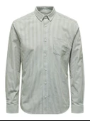 ONLY&SONS Erkek Çizgili Gömlek 22027766 - 6
