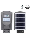 Cata 30W Solar Sensörlü LED Sokak Lambası - Beyaz Işık 6500K - IP65 Su Geçirmez - CT-4690 - 1