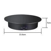 Vitrin ve Ürün Çekimi için 360° Dönen 2 Modlu Mat Sunum Standı 5 KG - 4