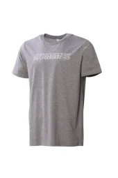 T-te Callum Cotton Erkek Gri Baskılı Bisiklet Yaka Tişört thumbnail 2