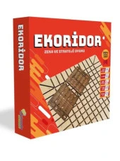 EKoridor Zeka Ve Strateji Oyunu Zeka Oyunu 2-4 Kişi MEB'e Uygun Öğrenme Odaklı Yerli Üretim Ahşap - 1