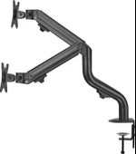 Twisted Minds TM-71-C012 Mekanik Amortisör Düz Ekran 17"- 32" Max 2x 8kg İkili Monitör Kolu - 2