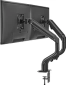 Twisted Minds TM-71-C012 Mekanik Amortisör Düz Ekran 17"- 32" Max 2x 8kg İkili Monitör Kolu - 1