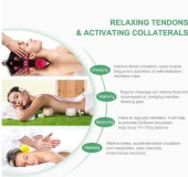 Güzellik Doğal taş Sodalit Yüz Masaj Çakra Cilt Bakım Reiki Kadın - 3