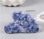 Güzellik Doğal taş Sodalit Yüz Masaj Çakra Cilt Bakım Reiki Kadın - 9