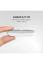Ttec Airbeat Ultraslim Gerçek Kablosuz Tws Bluetooth Kulaklık Beyaz thumbnail 3