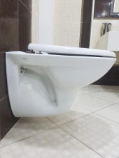 Serel Basic Asma Klozet+Serel Gediz Duroplast Metal Menteşeli Klozet Kapağı - 4