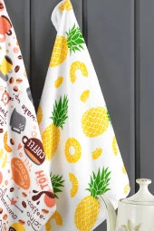 Baskılı Mikrofiber Temizlik Bezi 6'lı Eco Set - 4