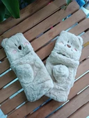 Peluş Tüylü Yetişkin Çocuk Uyumlu Eldiven - 1