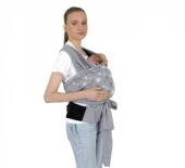 Sevi Bebe 571.13 Destekli Giymeli Sling Gri - 1
