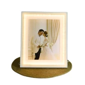 T.Concept Led Işıklı Fotoğraf Çerçevesi Beyaz 26x31 thumbnail 2