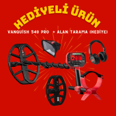 Minelab Vanquish 540 PRO Dedektör + Hediye Alan Tarama - 1