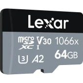 Lexar 64GB Professional 1066X UHSI Micro SD Hafıza Kartı - 1