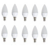 Cata 10'lu 7W LED Mum Avize Ampulü Buji Ampul Beyaz Işık - 1