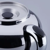 KORKMAZ ÇAYKOLİK-2 SEMAVER INOX/KROM - 4