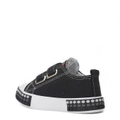 Albishoes Unisex Çocuk Kız Erkek Yazlık Hafif Rahat Taban Keten Cırtlı Sneaker Spor Ayakkabı (21-30) - 3