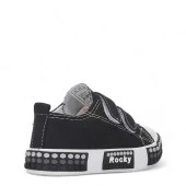 Albishoes Unisex Çocuk Kız Erkek Yazlık Hafif Rahat Taban Keten Cırtlı Sneaker Spor Ayakkabı (21-30) - 4