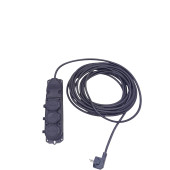 Cca Kablolu İkili Kauçuk Grup Priz 3 X 1,5 10 Mt - 1