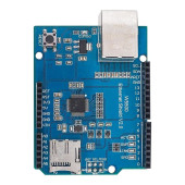 Arduino Ethernet Shield Wiznet W5500 3.3V SPI TCP/IP UDP Network Ağ Lan Haberleşme İnternet Iot - 6