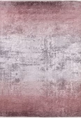 Modern Pembe Dijital Baskı Hipoalerjenik Kaymaz Taban Halı Yolluk HA146 - 1