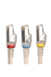 ZMAX 6A Utp Bakır Lan Veri Kablosu 5mt with Gray Clips 2 Adet - 1