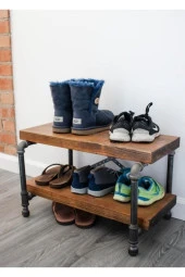 Dekoratif Borudan Ayakkabılık 125 Cm - 1