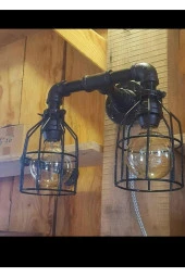 Dekoratif Duvara Borudan Lambader - 1